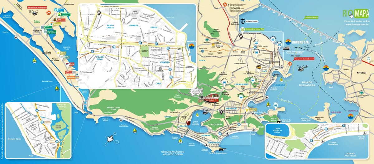 maps Rio de Janeiro