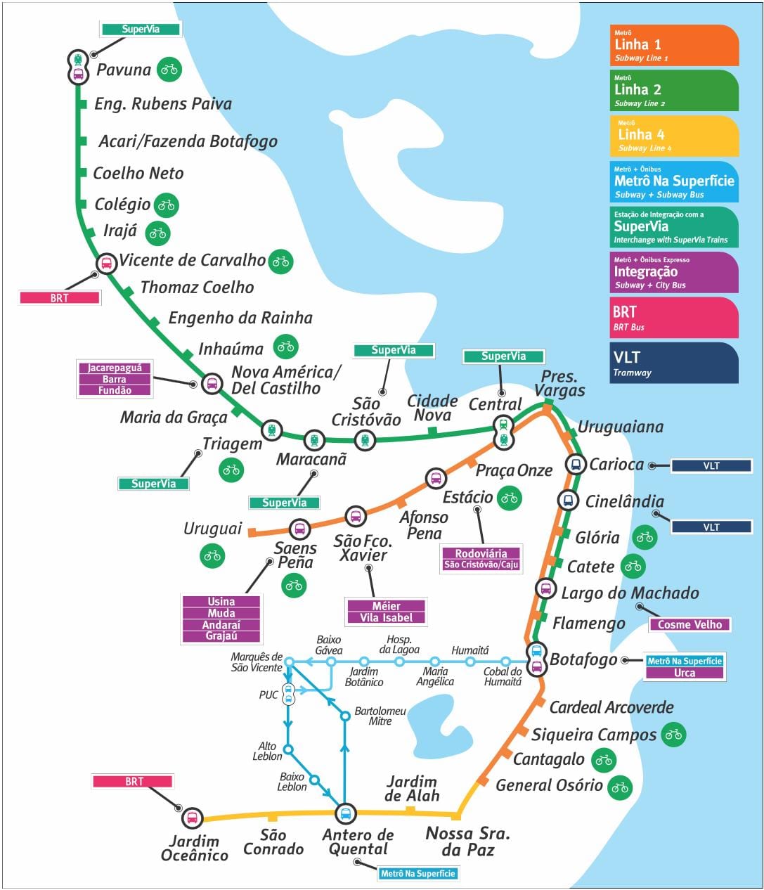 Rio metro map pdf