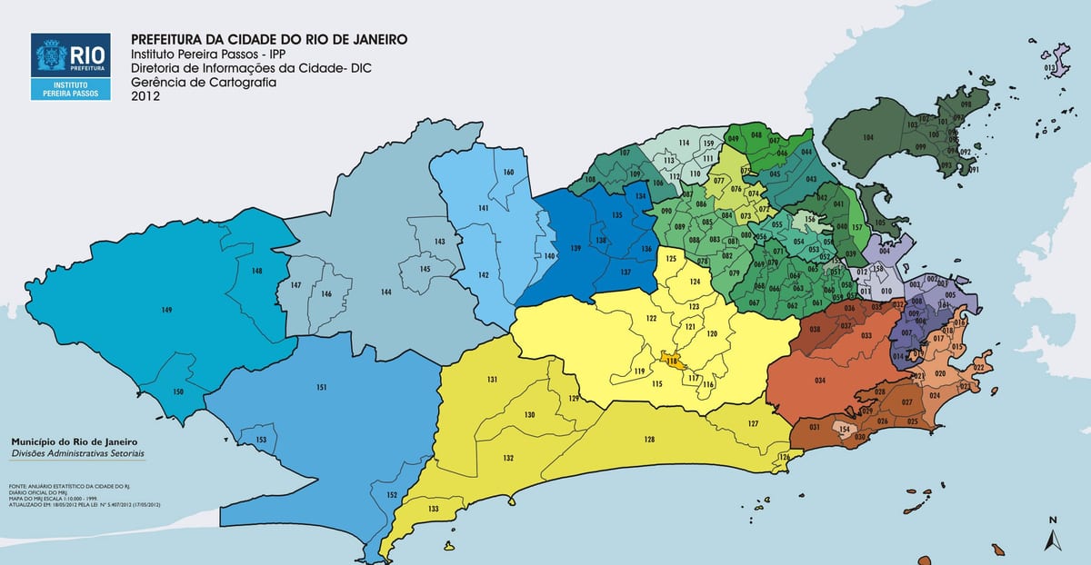 Rio de Janeiro arrondissement peta
