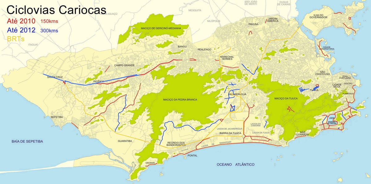 Rio de Janeiro sepeda peta