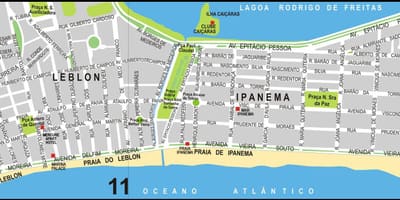 Leblon, Rio de Janeiro peta