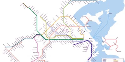 Rio 2016 transportasi peta