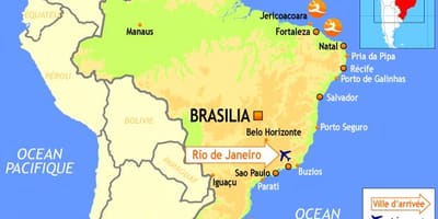 Dimana Rio pada peta