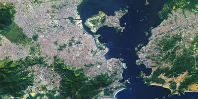 Satelit peta Rio de Janeiro